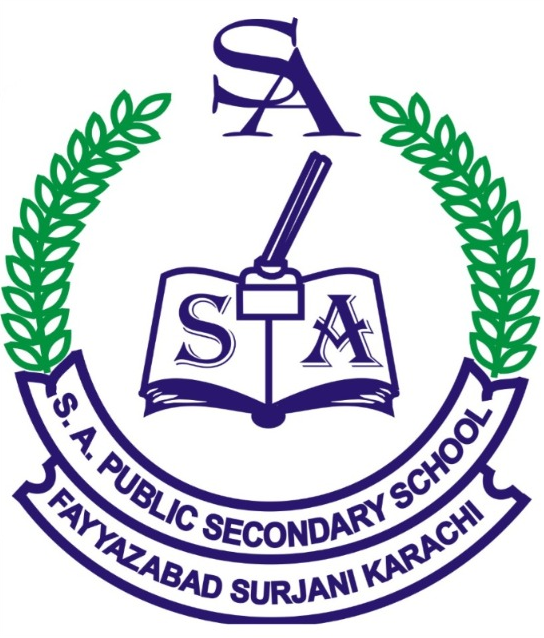 S. A. Public Secondary School logo